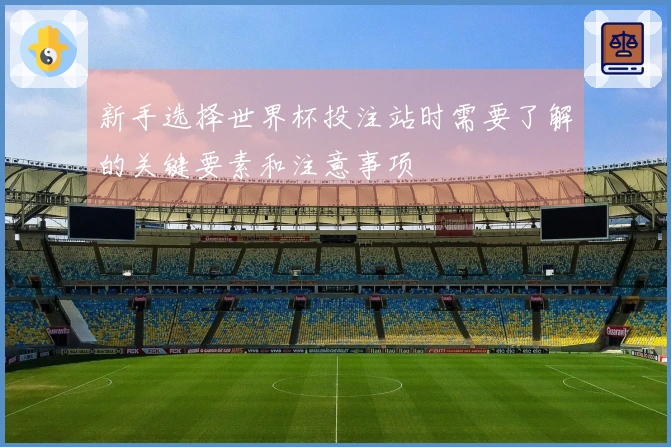 新手选择世界杯投注站时需要了解的关键要素和注意事项