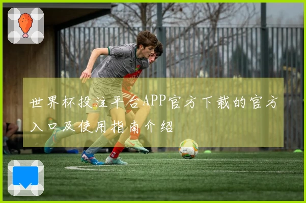 世界杯投注平台APP官方下载的官方入口及使用指南介绍