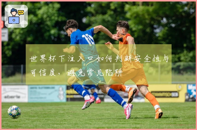 世界杯下注入口如何判断安全性与可信度，避免常见陷阱